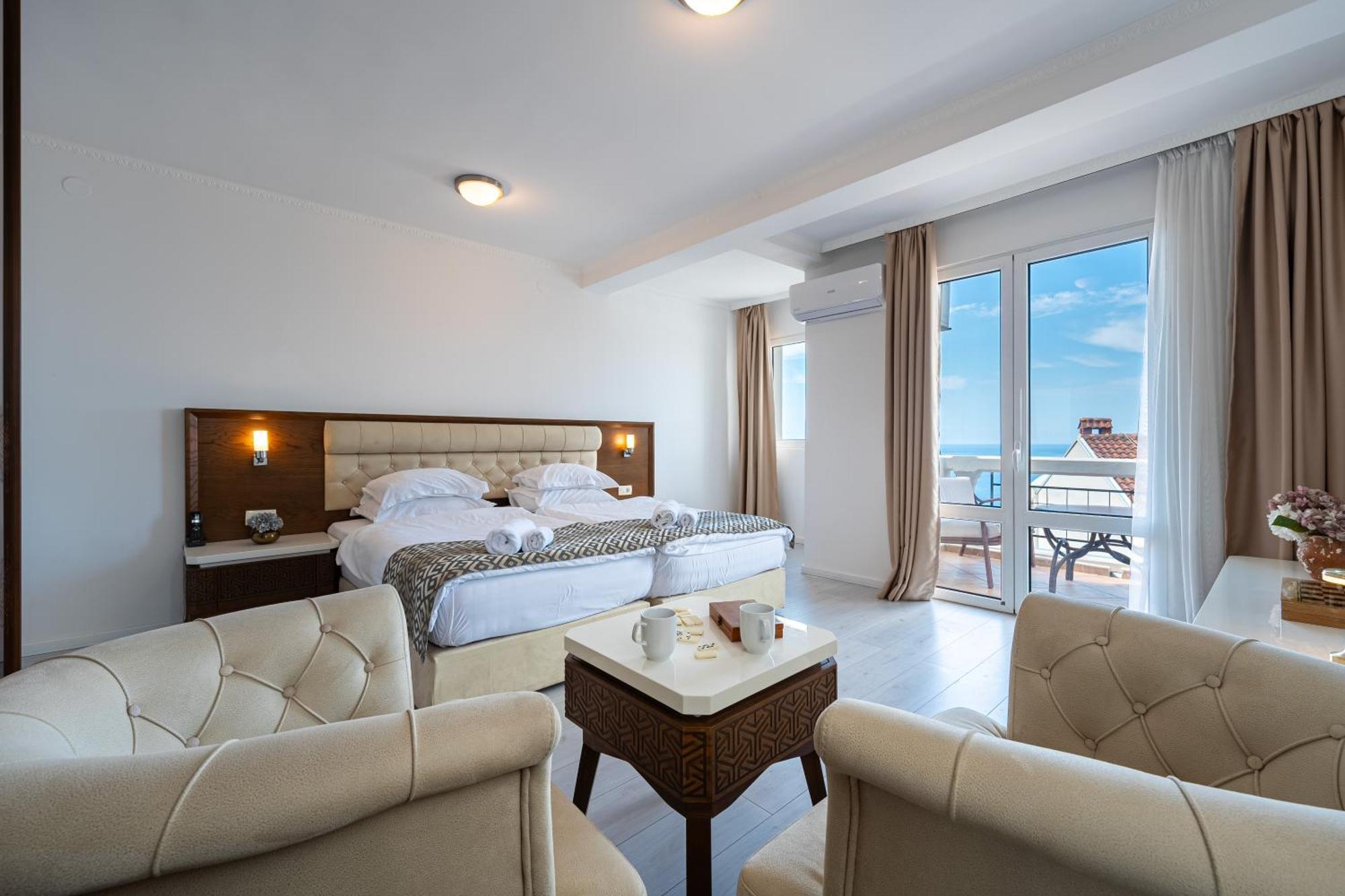 Hotel Adrovic Sveti Stefan Eksteriør billede