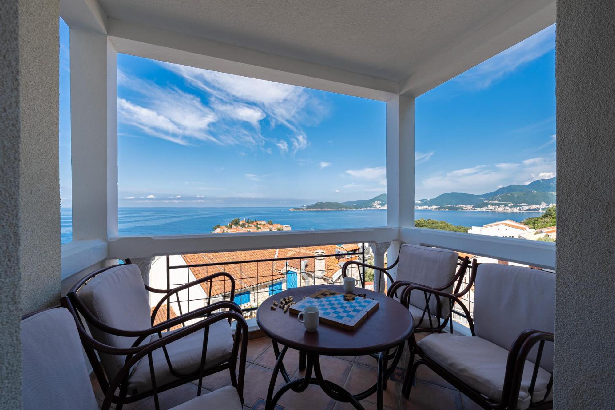 Hotel Adrovic Sveti Stefan Eksteriør billede